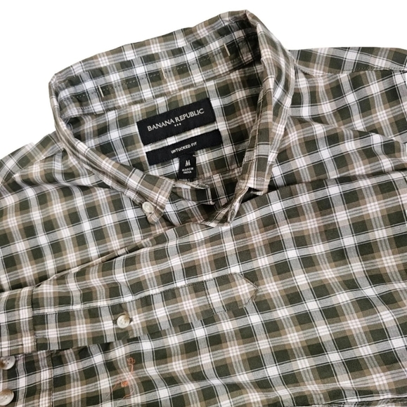 Banana Republic Factory Mens medium shirt - Picture 2 of 5